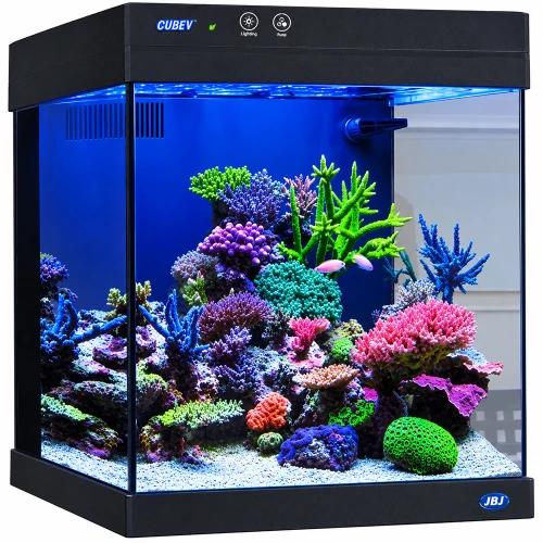 JBJ 10 gal. Cubey Aquarium, Black