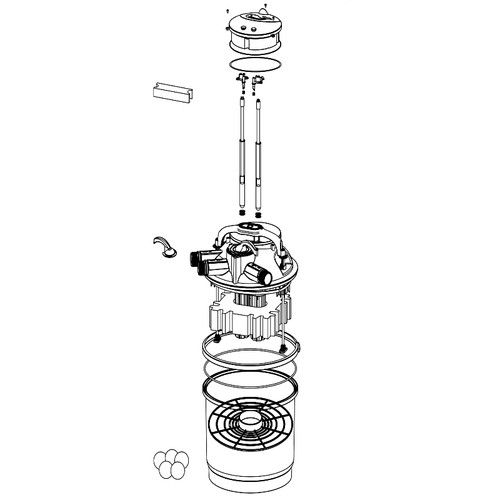 Sicce Green Reset Canister Filter 60L with 2 x 20W UV Sterilizer