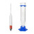 Tropic Marin Hydrometer w/ Glass Graduated Cylinder with Hex Base, 500 ml.