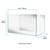 Fluval Visi-White 90P Aquarium Set, 53.6 US Gal / 202.5 L
