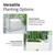 Fluval Kuhl Aquarium Kit, White