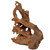 Malaysian Driftwood, Super WYSIWYG 18" x 17"