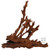Malaysian Driftwood, Super WYSIWYG 13" x 13"