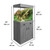 Fluval Shaker Aquarium Set, 44 US Gal - Gray