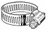 Stainless Steel Hose Clamp, 1" - LOT of 10