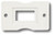 T5 / VHO End Cap Stand-off Bracket,1ct.
