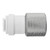 John Guest 1/4"JG x 3/8"COMP Female Compression Fitting - PSEI6012U9