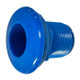 DISCONTINUED - 1" Bulkhead SxS - BLUE - Sch. 40 (Hole Size 1 3/4")