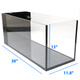 IM Fusion Pro 2 - 20 AIO Peninsula Aquarium w/ APS Pedestal - Black