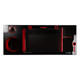 Bashsea SS-36 Signature Series Sump, 36 x 15 x 16 in. - Red/Black