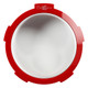 Bashsea I Sea 8 Coral Viewer 8.5 x 8.5 x 2.5 in. - Red