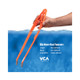 VCA 18" Never-Rust Aquarium Tweezers UV - Orange