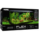 Fluval Flex 32 Gal. Aquarium Kit - Black