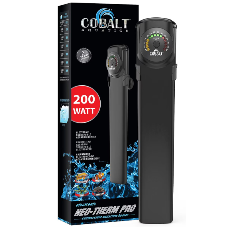 Cobalt NeoTherm Pro 200W Aquarium Heater AquaCave