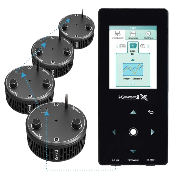 kessil A360x tuna Blue 　コントローラー等のセット Amazon.com : Kessil A360XE Tuna Blue LED Lights with