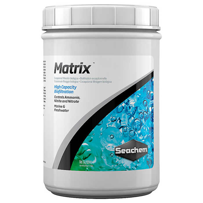 Seachem Matrix Bio Filtration Media, 2000 ml. - AquaCave.com | AquaCave