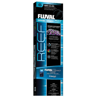 Fluval Reef 4.0 LED Fixture, 59W, 46.25-61″ - AquaCave.com | AquaCave