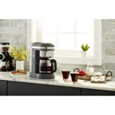 Kitchenaid® 12 Cup Drip Coffee Maker with Spiral Showerhead and Programmable Warming Plate KCM1209DG