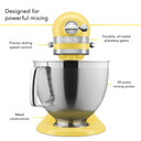 Kitchenaid® 2025 Colour of the Year Butter Stand Mixer KSM195PSBT
