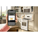 Whirlpool® 30-Inch Electric Range with Air Cooking Technology and No Preheat Air Fry YWFES7030SW