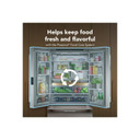 Kitchenaid® 24 cu. ft. 36-Inch Width Counter-Depth French Door Refrigerator with Interior Dispense KRFC236SJP