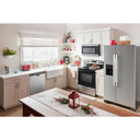 30-inch Amana® Electric Range with Extra-Large Oven Window YAER6203MSS