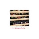 Kitchenaid® 24" Undercounter Wine Cellar with Full-Extension Wood-Front Racks KUWL524SBE