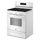 Whirlpool® 30-inch Gas Range with Air Cooking Technology and Steam Clean WFGS4530SW Whirlpool® 30-inch Gas Range with Air Cooking Technology and Steam Clean WFGS4530SW