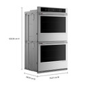 Kitchenaid® 30-inch Electric Double Wall Oven with No Preheat Air Fry Mode - PrintShield™ Finish KOED530SPS