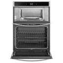 CLEARANCE Whirlpool® 6.4 cu. ft. Smart Combination Wall Oven with Touchscreen WOC54EC0HS