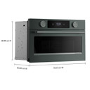 Kitchenaid® 30" Built In Microwave Oven with Air Fry KMBS730SJP