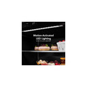 Kitchenaid® 24" Undercounter Refrigerator with Glass Door and Shelves with Metallic Accents KURR524SPS
