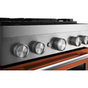 Kitchenaid® 30-Inch 4 Burner Commercial-Style Dual Fuel Range with No Preheat Air Fry Mode KFDS930SSC