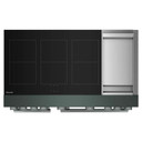 Kitchenaid® 48-Inch 6-Element Induction Freestanding Commercial-Style Range with Griddle KFID948SJP