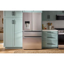 Whirlpool® 36-inch Wide True Counter Depth 4-Door French Door Refrigerator - 22 cu. ft. WRMC7036RZ