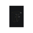 Jennair® 36" Panel-Ready Built-In Column Refrigerator, Left Swing JBRFL36IGX
