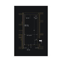 Jennair® RISE™ 48" Built-In Side-By-Side Refrigerator with External Ice and Water Dispenser JBSS48E22L