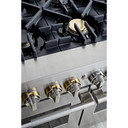 Jennair® 48" RISE™ Dual-Fuel Professional-Style Range with Chrome-Infused Griddle JDRP548HL