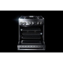 Jennair® 30" RISE™ Dual-Fuel Professional-Style Range JDRP430HL
