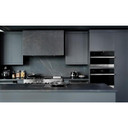 Jennair® NOIR™ 48" Dual-Fuel Professional Range with Chrome-Infused Griddle and Gas Grill JDRP748HM