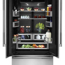 Jenn-Air® 36-Inch Built-In French Door Refrigerator JF36NXFXDE