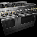 Jennair® 48" RISE™ Gas Professional-Style Range with Chrome-Infused Griddle JGRP548HL