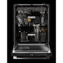 Jennair® RISE™ 24" Built-In Dishwasher with Precise Fit 3rd Rack for Cutlery with Plasma Coating, 39 dBA JDTS3924SL