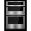 Jennair® RISE™ Microwave Combination Wall Oven with V2™ Vertical Dual-Fan True Convection with Advanced Temperature Precision JOECC730RL
