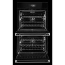 Jennair® NOIR™ Double Wall Oven with MultiMode® True Convection with Smooth Glide Flat-Tine Racks JOEDC530RM