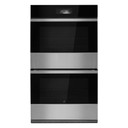 Jennair® NOIR™ Double Wall Oven with MultiMode® True Convection with Smooth Glide Flat-Tine Racks JOEDC530RM