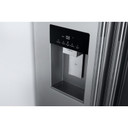Jennair® RISE™ 36” Counter-Depth French Door Refrigerator with External Dispenser JFFCCE72SL