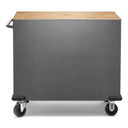 Gladiator® Premier 41 inch (104.1 cm) 9-drawer Mobile Tool Workbench with Solid Wood Top GAMT41HWJG