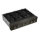 KitchenAid® 36-inch 6-Burner Gas Commercial-Style Rangetop KCGK936TBE