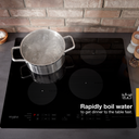 Whirlpool® 24-Inch Small Space Induction Cooktop WCI55US4JB